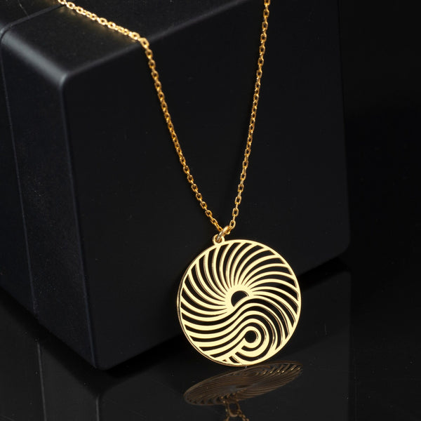 Sun and Wave Necklace