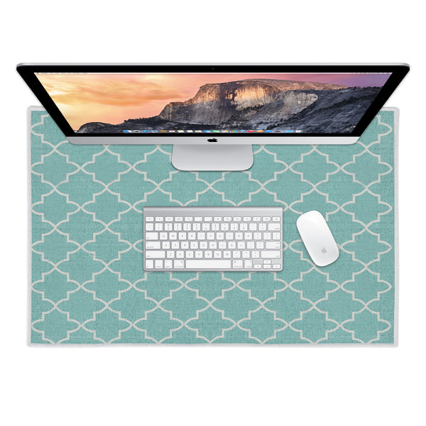 Sussexhome Geometric Design Large Mouse Pad for Desk - Cotton Mousepad for Desktop, Table, Office Desk Pad- 20" x 31.5"