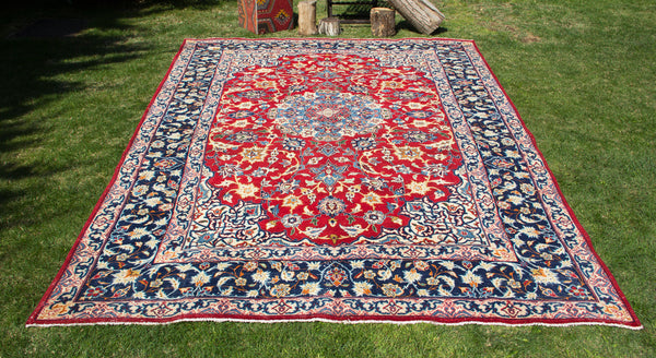 Vintage Oriental Premium Handmade Unique Rug  8'0'' X 13'6''