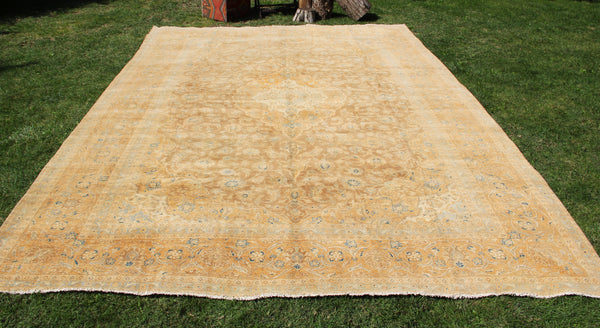 Vintage Oriental Premium Handmade Unique Rug  9'3'' X 13'3''