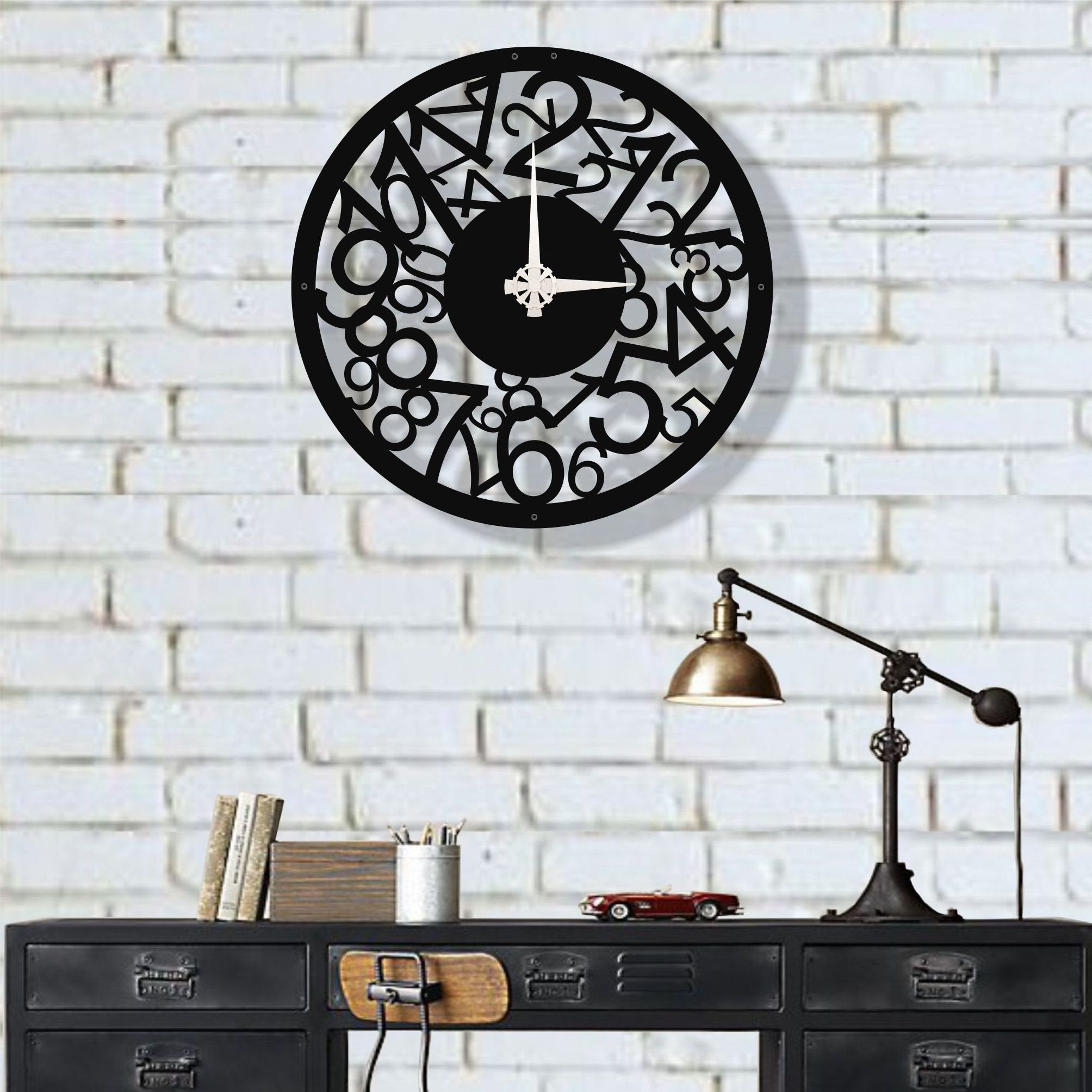 Numbers Clock – Sussex Home