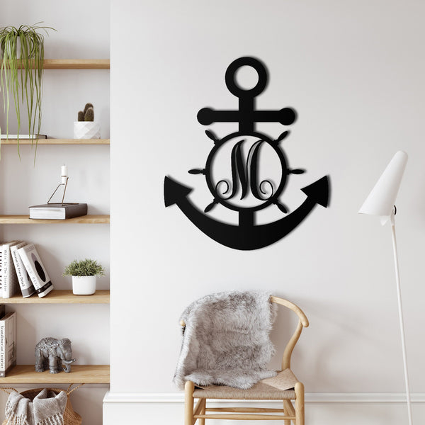 Anchor Metal Wall Art