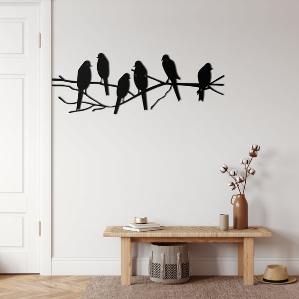 Birds Metal Wall Art