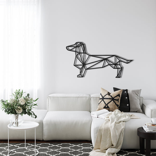 Dachshund Metal Wall Art