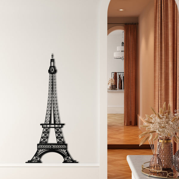 Eiffel Tower Metal Wall Art