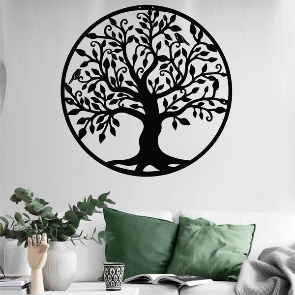 Family Tree Metal Wall Art