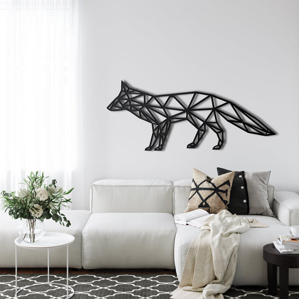 Fox Metal Wall Art