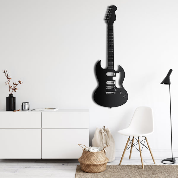 Guitar Metal Wall Art