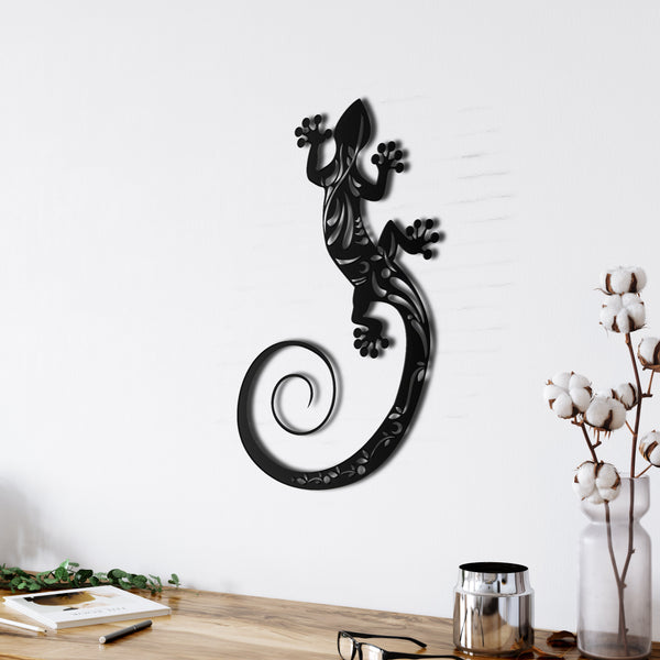 Lizard Metal Wall Art