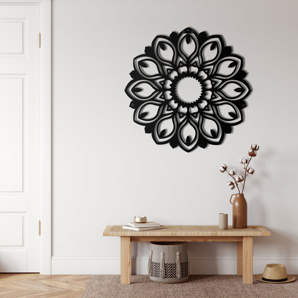 Mandala Metal Wall Art