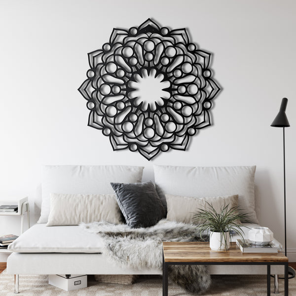 Mandala Metal Wall Art