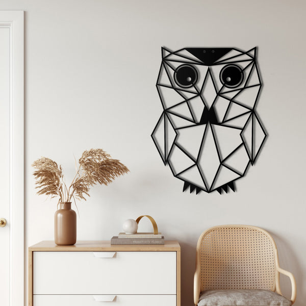 Owl Metal Wall Art