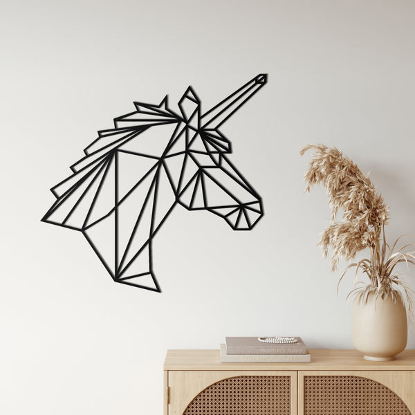 Unicorn Metal Wall Art