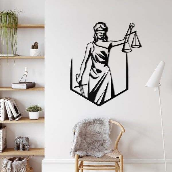 Themis Metal Wall Art