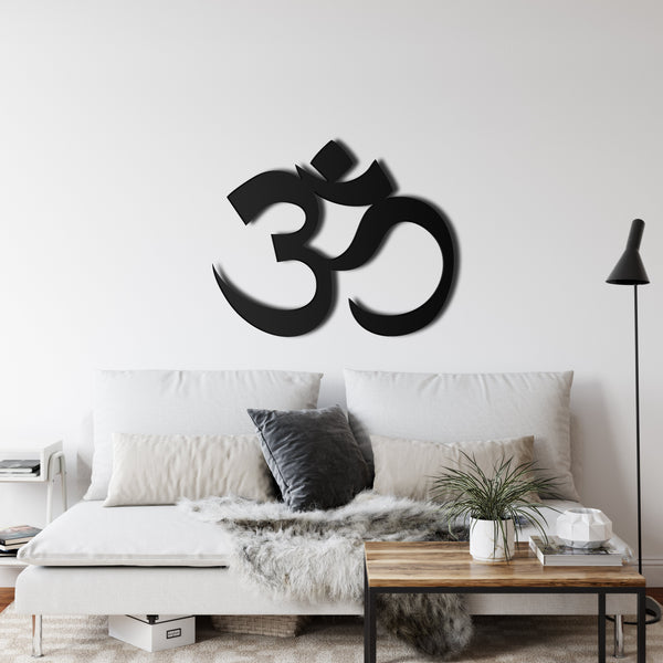 Om Metal Wall Art