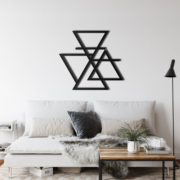 Four Elements Metal Wall Art