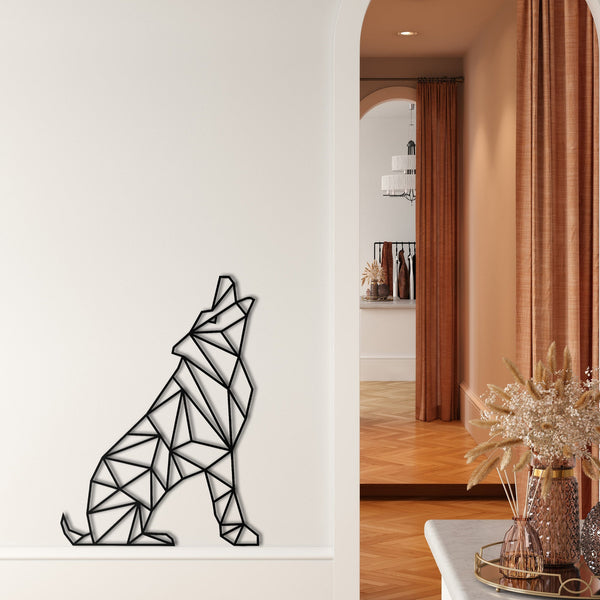 Wolf Metal Wall Art