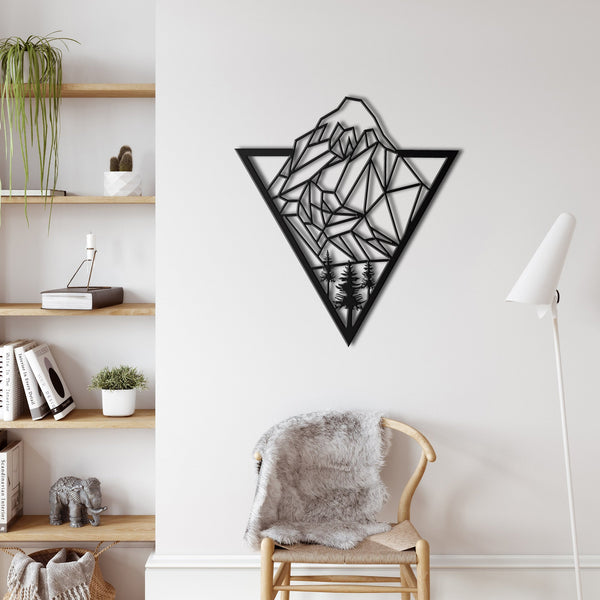 Mountain Metal Wall Art