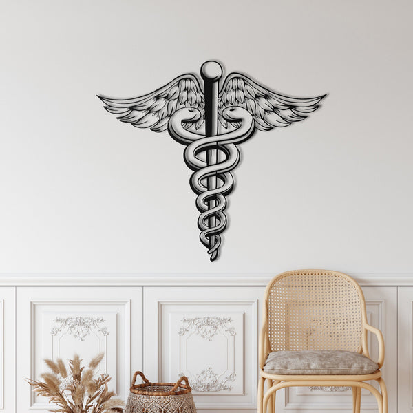 Medical Symbol Metal Wall Art