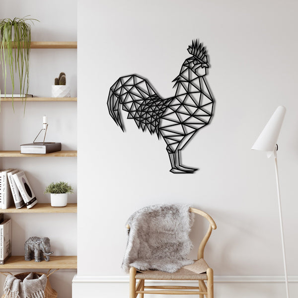 Rooster Metal Wall Art