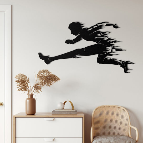 Sprinter Metal Wall Art