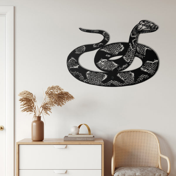 Snake Metal Wall Art