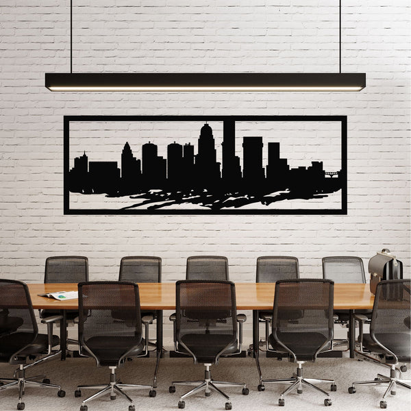 Louisville Skyline Metal Wall Art