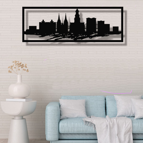 Savannah Skyline Metal Wall Art