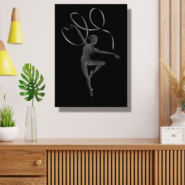 Dancing Girls Metal Wall Art