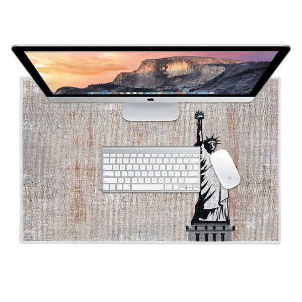 Sussexhome New York Design Large Mouse Pad for Desk - Cotton Mousepad for Desktop, Table, Office Desk Pad- 20" x 31.5"