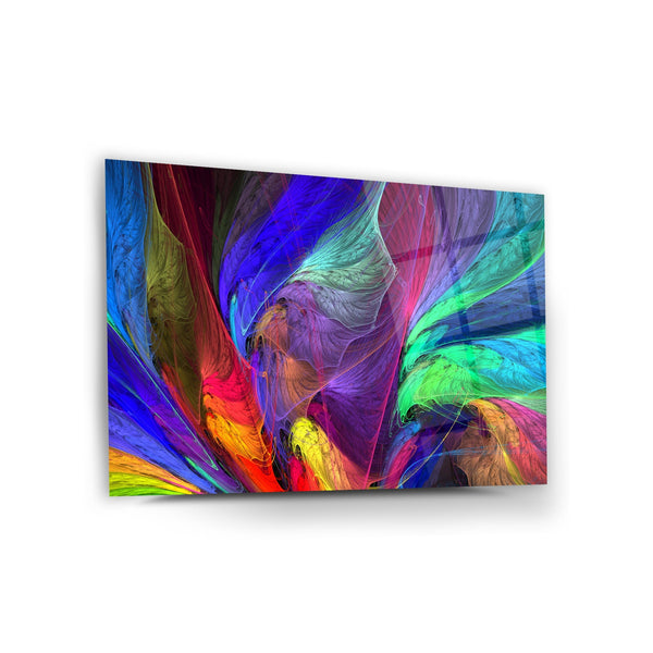 Colorful Waves Wall Decor