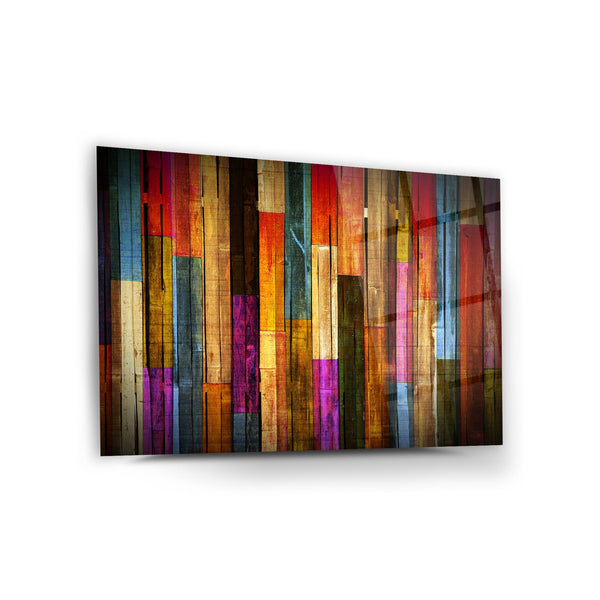 Colored Woods Wall Decor