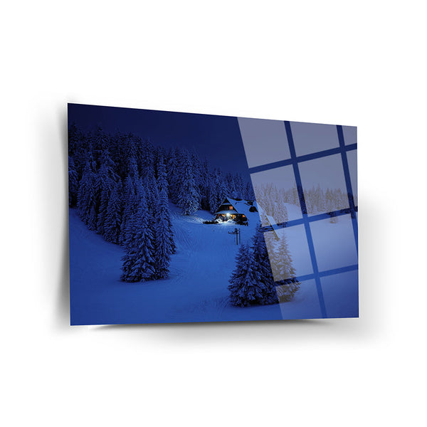 Winter House Wall Decor