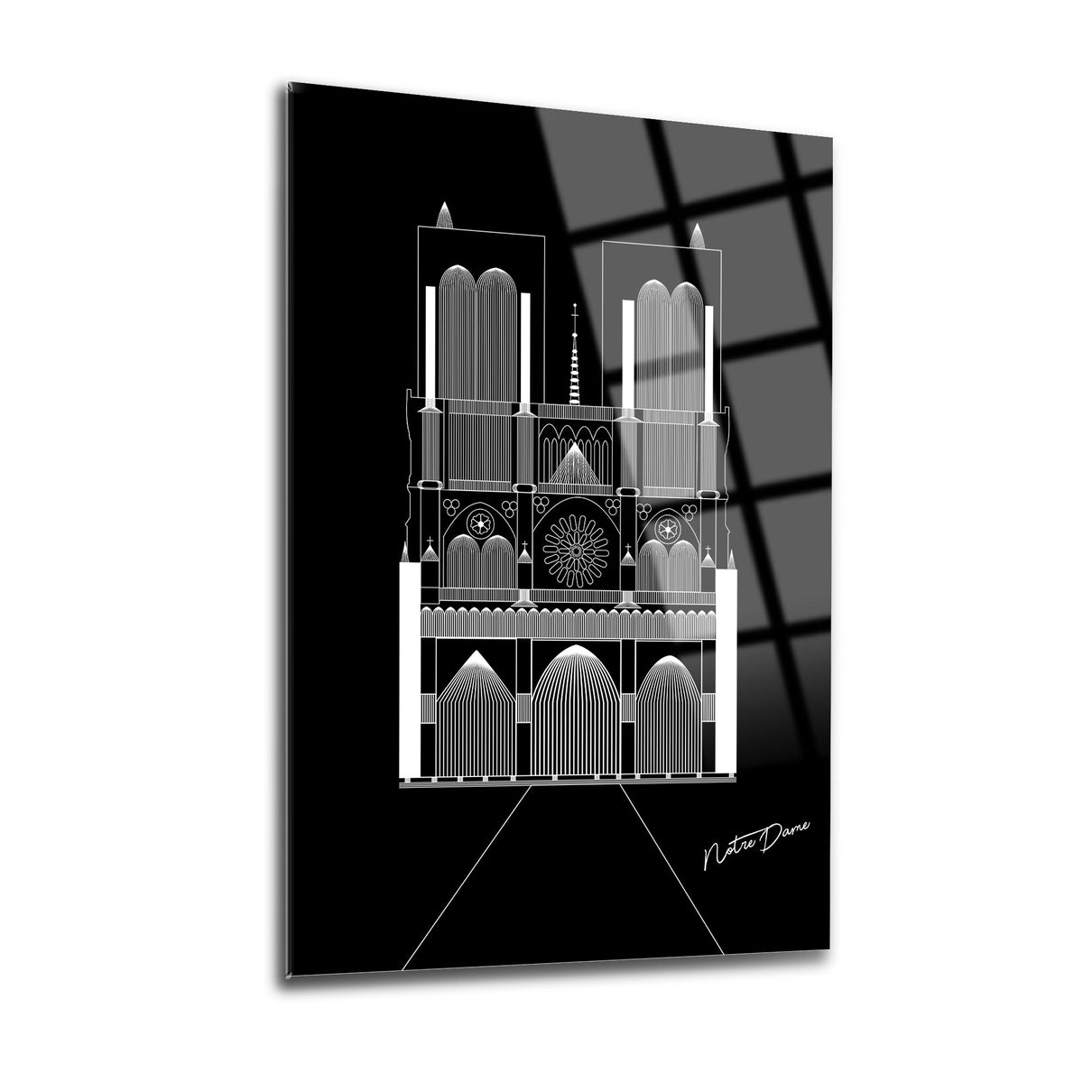 Cathédrale Notre Dame Wall Decor – Sussex Home