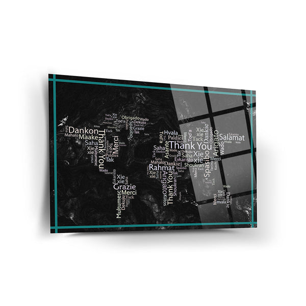 World Map Wall Decor