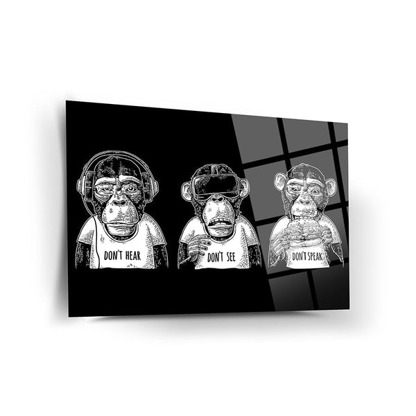 Three Monkey Wall Decor