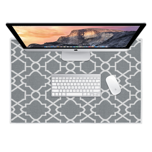 Sussexhome Geometric Graphic Design Large Mouse Pad for Desk - Cotton Mousepad for Desktop, Table, Office Desk Pad- 20" x 31.5"