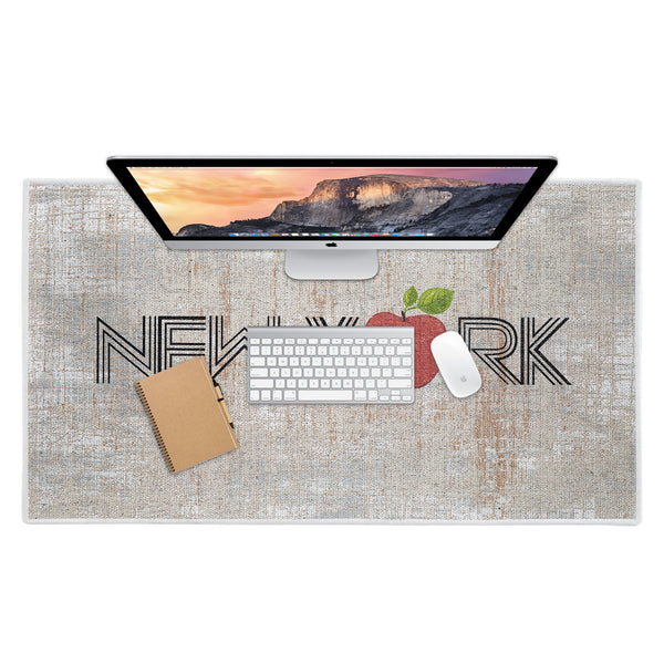 Sussexhome New York Design Large Mouse Pad for Desk - Cotton Mousepad for Desktop, Table, Office Desk Pad- 24" x 44"