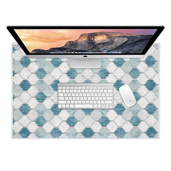 Sussexhome Moroccan Desing Large Mouse Pad for Desk - Cotton Mousepad for Desktop, Table, Office Desk Pad- 20" x 31.5"