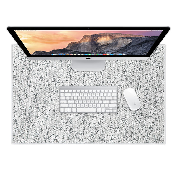 Sussexhome Geometric Design Large Mouse Pad for Desk - Cotton Mousepad for Desktop, Table, Office Desk Pad- 20" x 31.5"