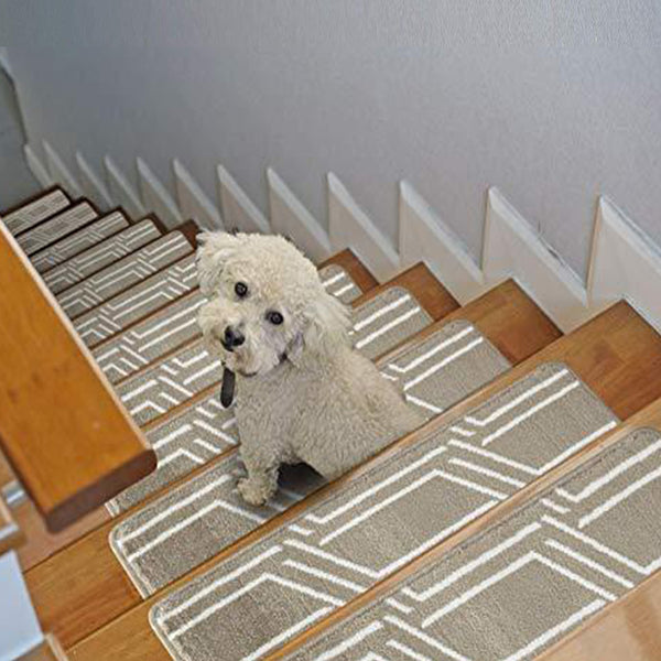 Stair Treads Rug 9"x27" Plaza Collection | In Various Colors - Clearance