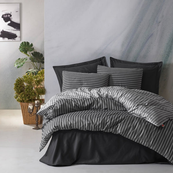 SUSSEXHOME Bamboo Satin Duvet Cover Set