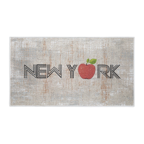 New York Design Multipurpose Floor Mat | 24"x44" | Multicolor