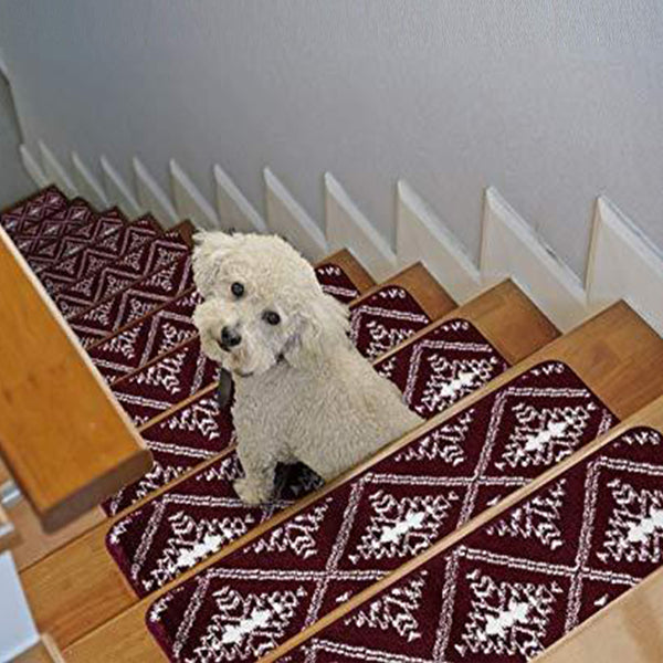 Stair Treads Rug 9"x27" Star Collection | In Various Colors - Clearance