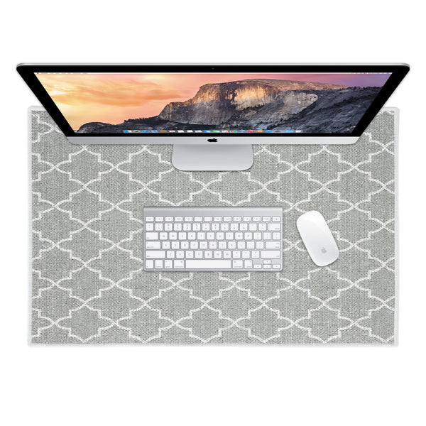 Sussexhome Geometric Design Large Mouse Pad for Desk - Cotton Mousepad for Desktop, Table, Office Desk Pad- 20" x 31.5"