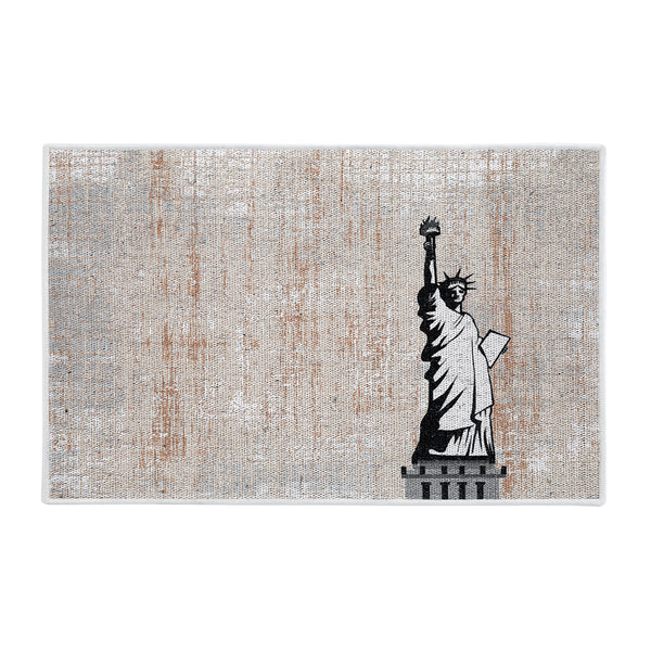 New York  Design Multipurpose Floor Mat | 20"x31" | Multicolor