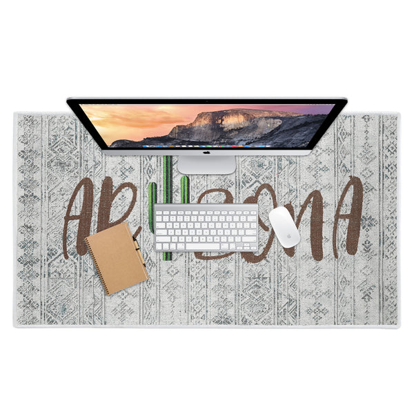 Sussexhome Arizona Design Large Mouse Pad for Desk - Cotton Mousepad for Desktop, Table, Office Desk Pad- 24" x 44"