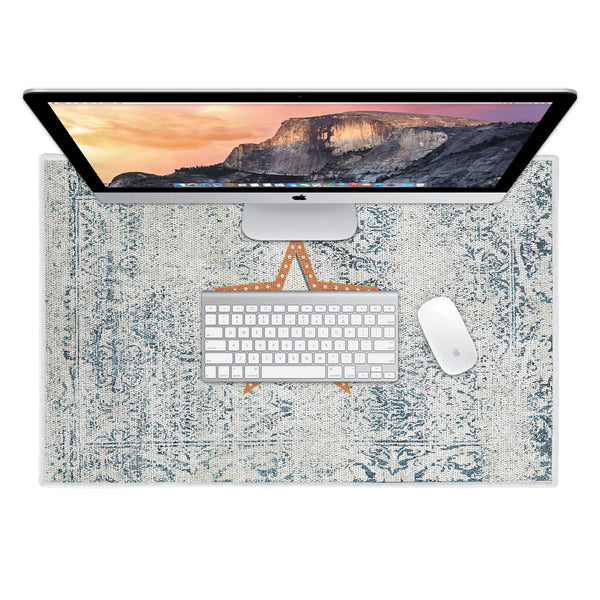 Sussexhome Los Angeles Design Large Mouse Pad for Desk - Cotton Mousepad for Desktop, Table, Office Desk Pad- 20" x 31.5"