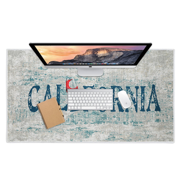 Sussexhome California Design Large Mouse Pad for Desk - Cotton Mousepad for Desktop, Table, Office Desk Pad- 24" x 44"