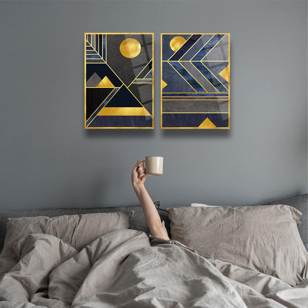 Geometric Design Wall Decor